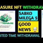 Treasure Fun Breaking News 🔥| Treasure New Update Today | Treasure NFT Withdrawal | TUFT Price