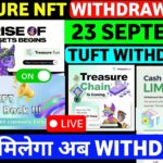 Treasure Fun Meeting Today🔥| Treasure New Update Today | Treasure NFT Withdrawal | TUFT Price