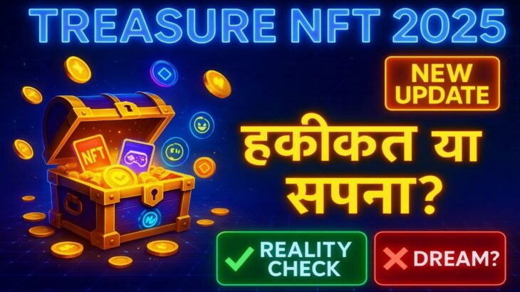 Treasure NFT 2025: हकीकत या सपना? | Reality Check in Hindi | NFT Treasure Update
