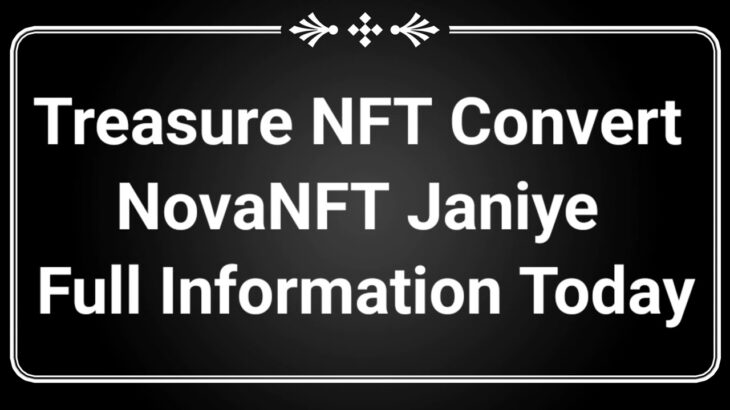 Treasure NFT Convert NovaNFT | Janiye Full Information