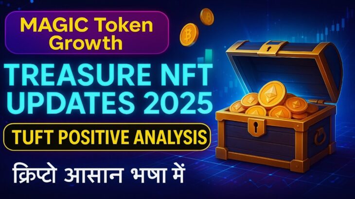 Treasure NFT: Latest Updates | TUFT Positive Analysis in Hindi | Magic Token Growth 2025