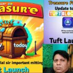 Treasure NFT//Treasure Fun New Update today/ 28 Sep sundarlal sir important mitting/ Tuft Launch