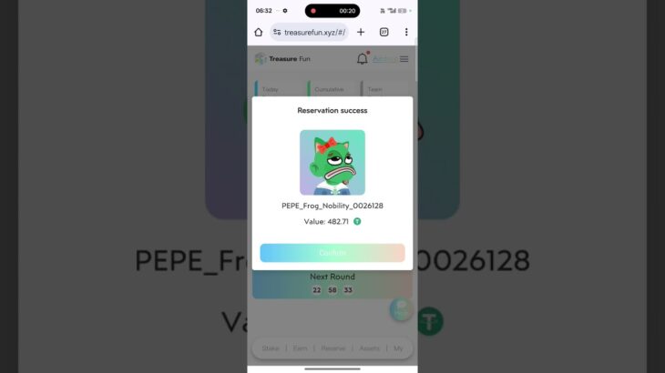 Treasure is back | New update On Treasure | Tuft market Boost? NFT Spac blockchain withdraw update