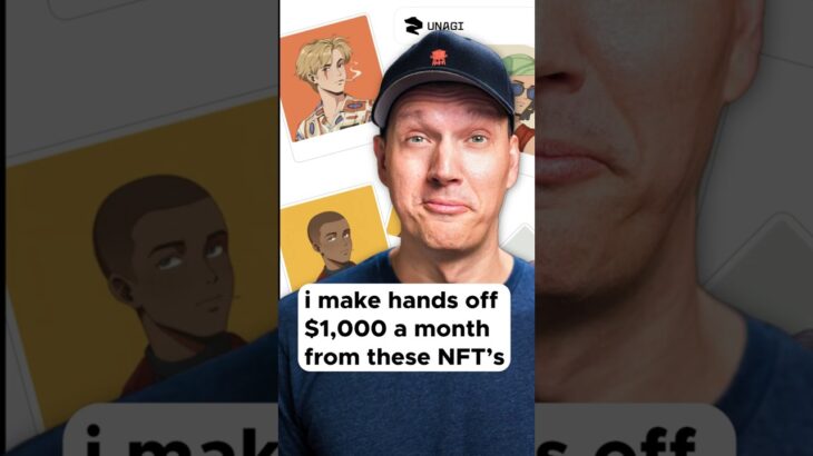 i make $1,000 a month hands off from these NFT’s   #crypto #nft’s #passiveincome #cryptocurrency