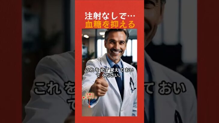 「注射なしで血糖コントロール？最新の糖尿病管理法」