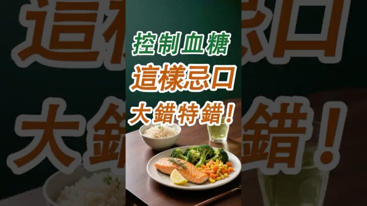 糖尿病人，別亂忌口！身體會垮！#糖尿病 #高血糖 #血糖 #腎病