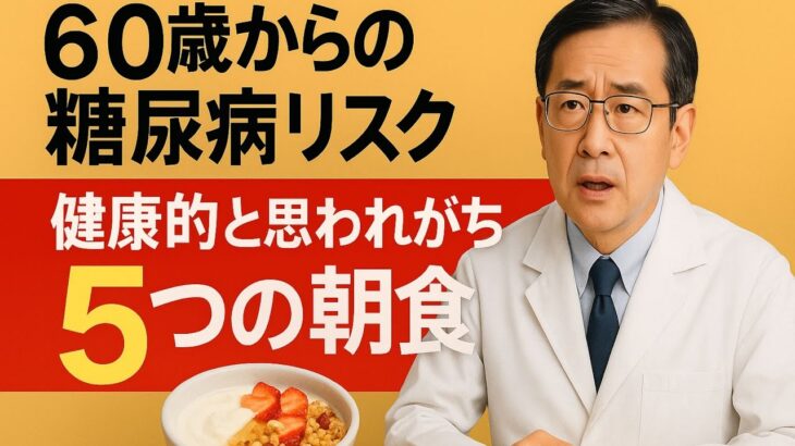 医師が警告！高齢期に増える糖尿病リスクを高める意外な食品組み合わせ｜高齢者の健康のヒント