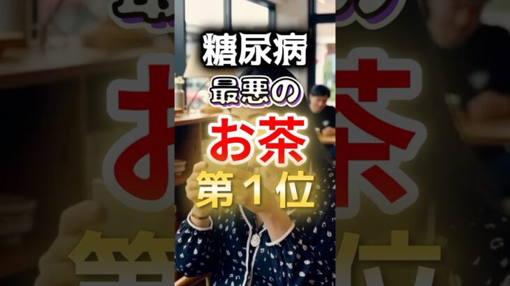 【１位は苦いお茶⁉】糖尿病になりやすい最悪のお茶第１位 #健康 #雑学 #開運 #知恵 #医学 #名言