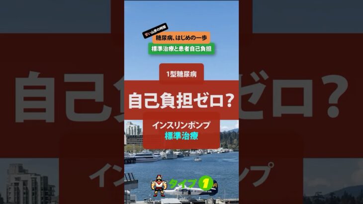 バンクーバーでの1型糖尿病・標準治療・自己負担は？インスリンポンプ（カナダ）