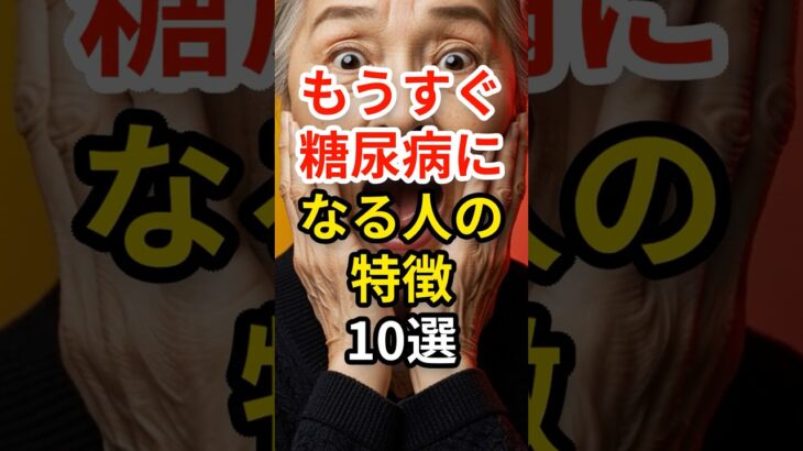 糖尿病になる人の前兆10選 #原因 #診断 #血糖値 #予備群