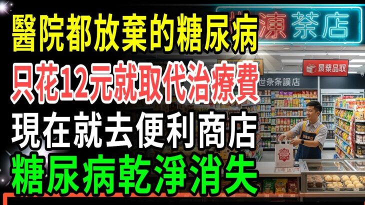 只花12元就取代治療費16年糖尿病患者靠便利商店「這個」重獲健康