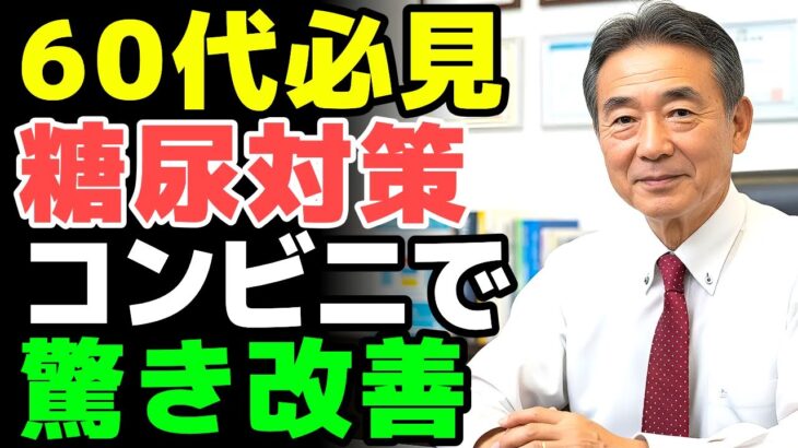 20年の糖尿病苦しみが終わった！コンビニの「これ」で血糖値が安定した奇跡の体験