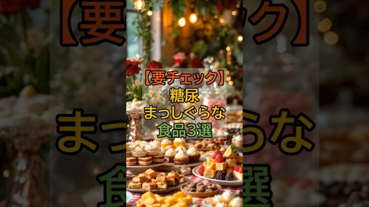 【要チェック】糖尿まっしぐらな食品3選#健康 #食事