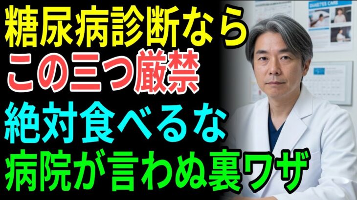 シニア糖尿病の皆さんへ。転ばぬ先の杖！今日から断つべき3つの習慣