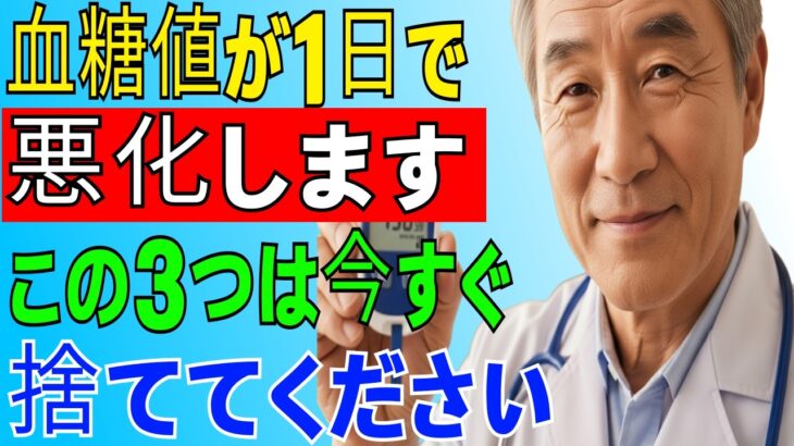 糖尿病なら今すぐ捨てるべき「この3つ」やめないと合併症が全身に広がります