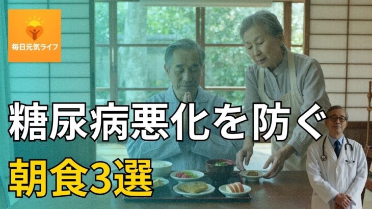 糖尿病を悪化させない！医師が勧める“朝の食べ方3選”