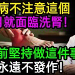 糖尿病不注意這個，3個月就面臨洗腎！吃飯前堅持做這件事，痛風永遠不發作！5大食物快速降尿酸！#痛風 #高尿酸 #洗腎 #樂享養生