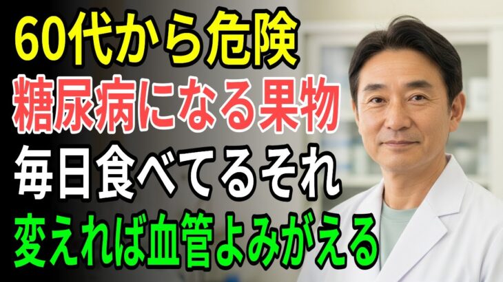 糖尿病を招く危険な果物4選！逆に脳卒中を防ぐ奇跡の果物とは？60代が必ず知るべき真実