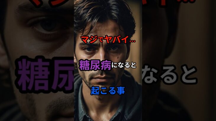 【知らなきゃ危険】糖尿病の恐怖！5年後に待つ激ヤバ合併症の実態 #糖尿病 #健康第一 #血糖管理 #生命の危機 #医療情報