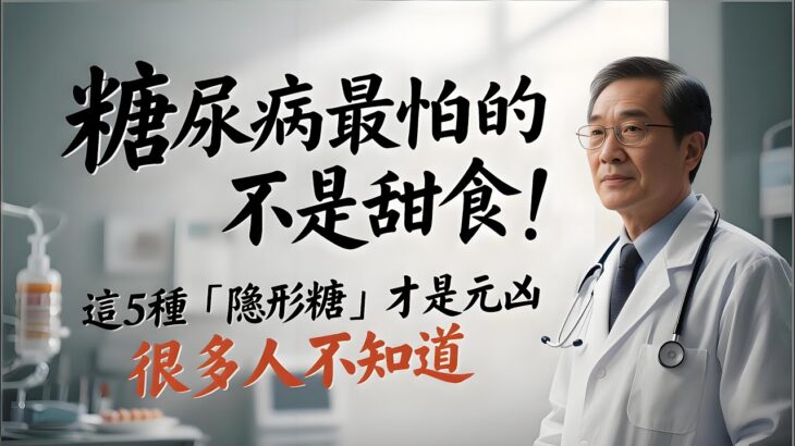 糖尿病最怕的不是甜食！這5種「隱形糖」才是元兇，很多人不知道。#老年健康 #健康科普 #血糖控制