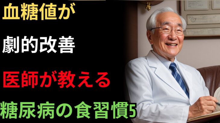 血糖値が劇的改善 医師が教える 糖尿病の食習慣5つ