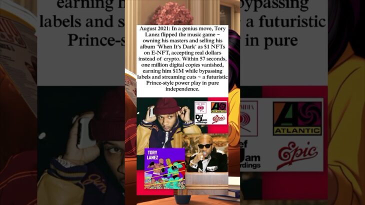 🤯😱57 Seconds, $1M: Tory Lanez Shatters Labels with NFT Album..🥹❤️#shorts