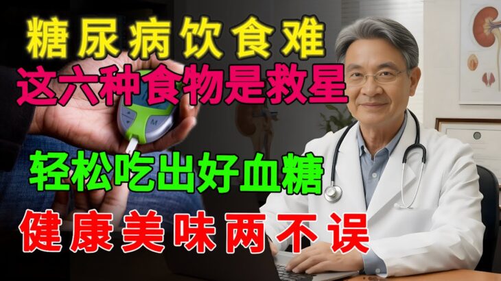 糖尿病吃什么好?专家推荐6种“控糖食物”,血糖稳如泰山! #糖尿病 #控糖食物 #血糖管理 #健康饮食 #燕麦苦瓜 #山药