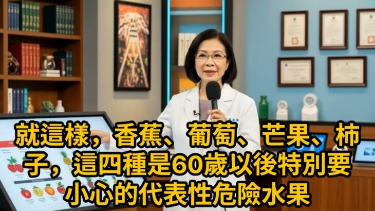 60歲後一定要知道！4種會引發糖尿病的水果 vs 4種能防中風的奇蹟水果