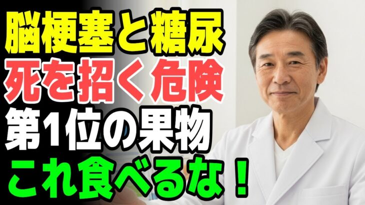 60代から命の危険！糖尿病を招く致命的果物4種 vs 脳卒中を防ぐ奇跡の果物4種｜今すぐ見直す朝食