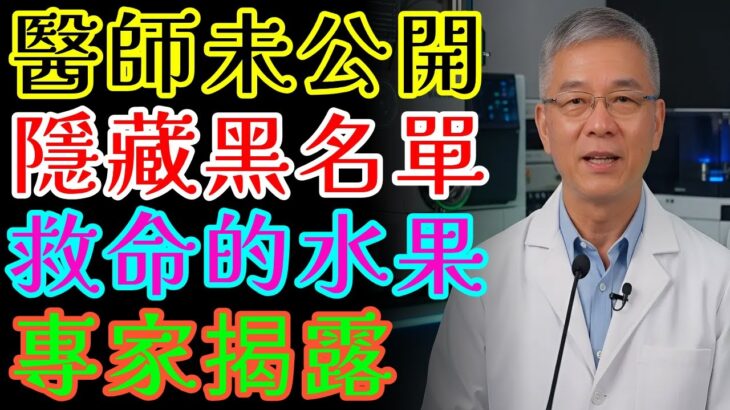 60歲必看！導致糖尿病的致命水果4種與預防中風的奇蹟水果4種
