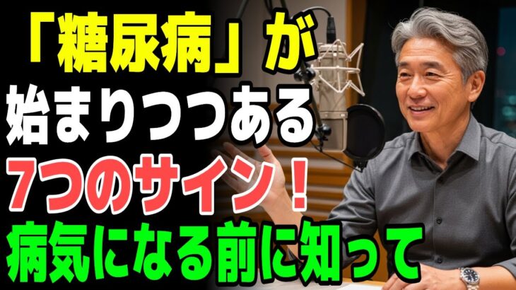 医師が警告！糖尿病が悪化する7つのサインと多くの人が見逃す意外な症状【オーディオブック】