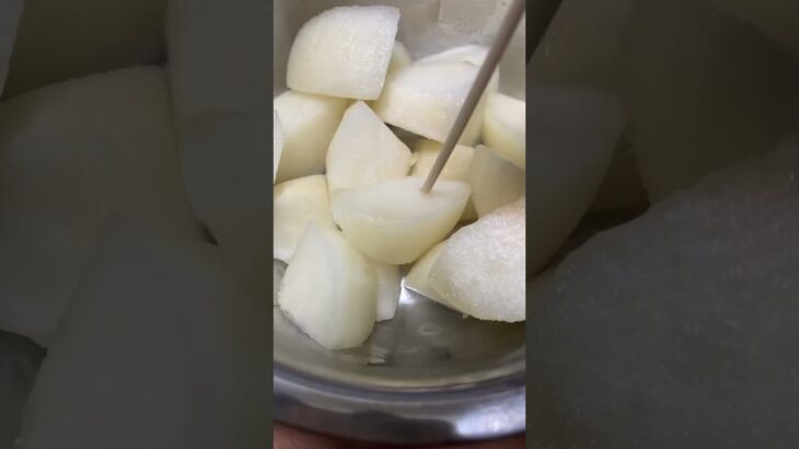 末期糖尿病全食事記録954日目 砂糖かけグレープフルーツと腐りかけの梨🍐食べた