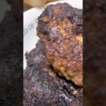 手作りてりやきソースで食べるハンバーグめちゃ美味だった糖尿病全食事記録961日目