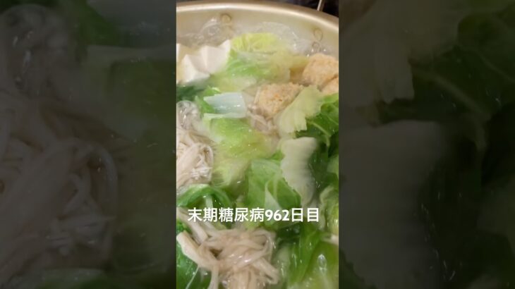 つくねの水煮作って食べた 糖尿病全食事記録962日目