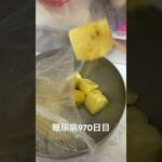 パイナップル🍍食べた 糖尿病全食事記録970日目