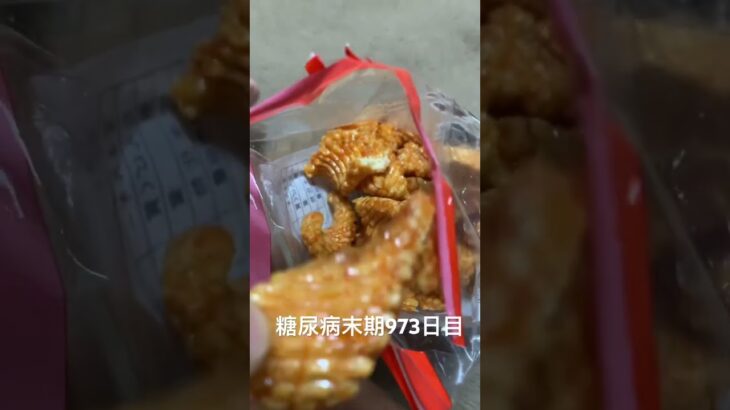 お菓子食べた 糖尿病全食事記録973日目