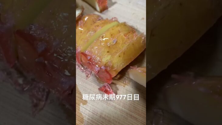 手作りリンゴ飴食べた　糖尿病全食事記録977日目
