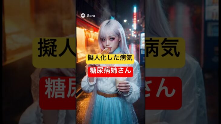 甘い誘惑に潜む静かな支配者・糖尿病。体の中で何が起きているのか、擬人化で学ぶ。#糖尿病擬人化 #病気擬人化 #AIアニメ #学べる動画#ai