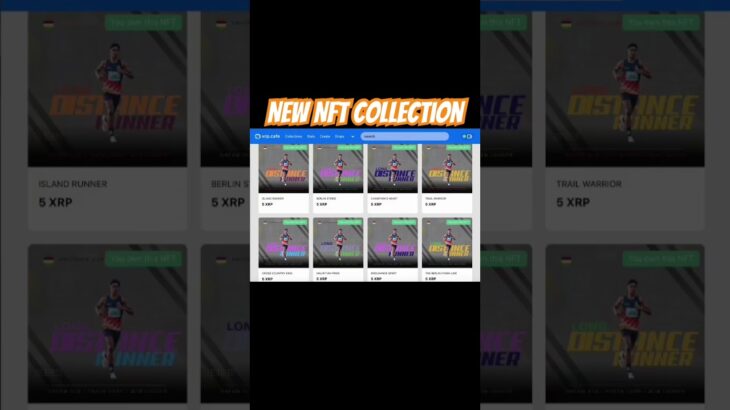 Abhishek Custnea — long-distance champion — just launched his exclusive NFT collection!