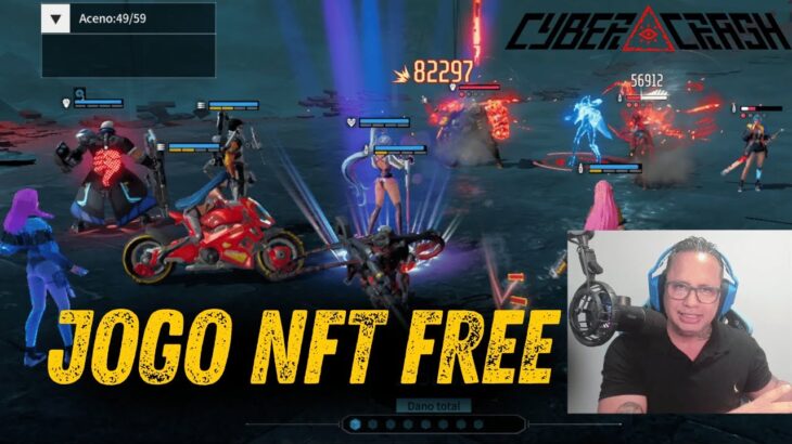 CYBER CRASH É UM JOGO NFT QUE TODO DIA EU FARMO EM BUSCA DE BOAS RECOMEPNSAS  E É GRATUITO !