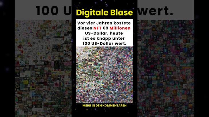 Dieses $69-Millionen-NFT ist heute weniger als $100 wert 📉