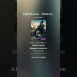 Digital Canvas – What about the Art? #digitalart #art #nft #ukgrimemusic