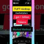 Free 1 billion Tuft tokens Airdrop Nova NFT Update #shorts #ytshorts