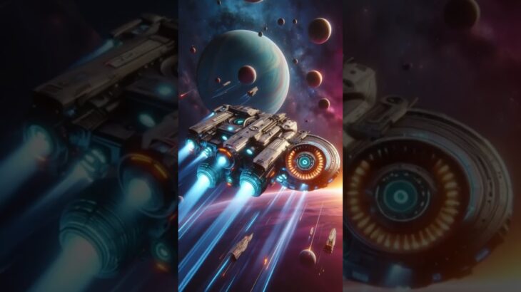 Futuristic Spacecraft ✨  Interstellar Video NFT Collection