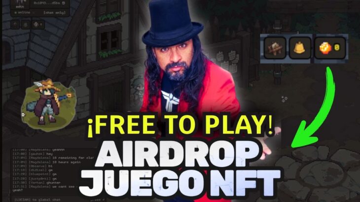 🔥 ¡GANA GRATIS el nuevo AIRDROP de este juego NFT! 🎮HunterTales — ¡Tutorial, recién comienza !🚀