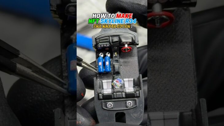 HOW TO MAKE NFT SKYLINE R34 #hotwheels