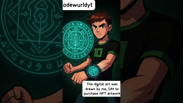 I made this Ben 10 NFT Artwork🧿