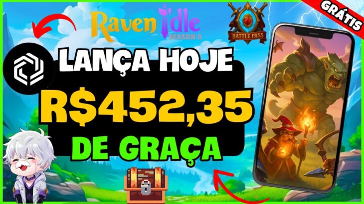 🔥 JOGO NFT GRÁTIS MOBILE ! Como INICIAR no RAVEN IDLE