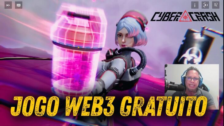 JOGO NFT QUE TODO DIA EU FARMO COM CHANCES DE GANHAR TOKENS FREE JOGANDO CYBER CRASH