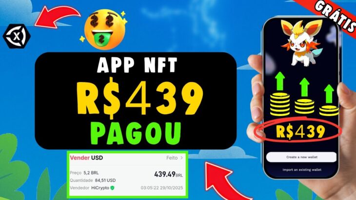JOGO NFT X WORD 🎮 TESTEI AO VIVO E PAGOU R$439 💸 PROVA DE PAGAMENTO REAL